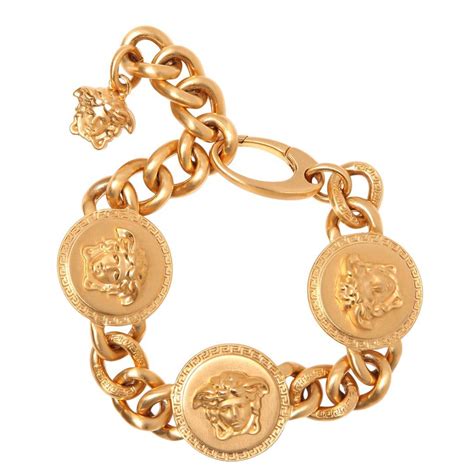 replica versace mens bracelet|versace medusa bracelet men's.